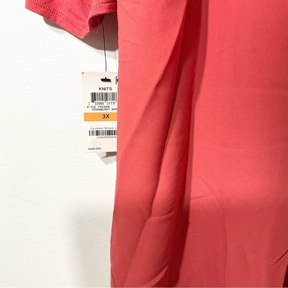 New with tags Alfani Womens Plus Hi-Low Swingy Pullover Top - Picture 11 of 15